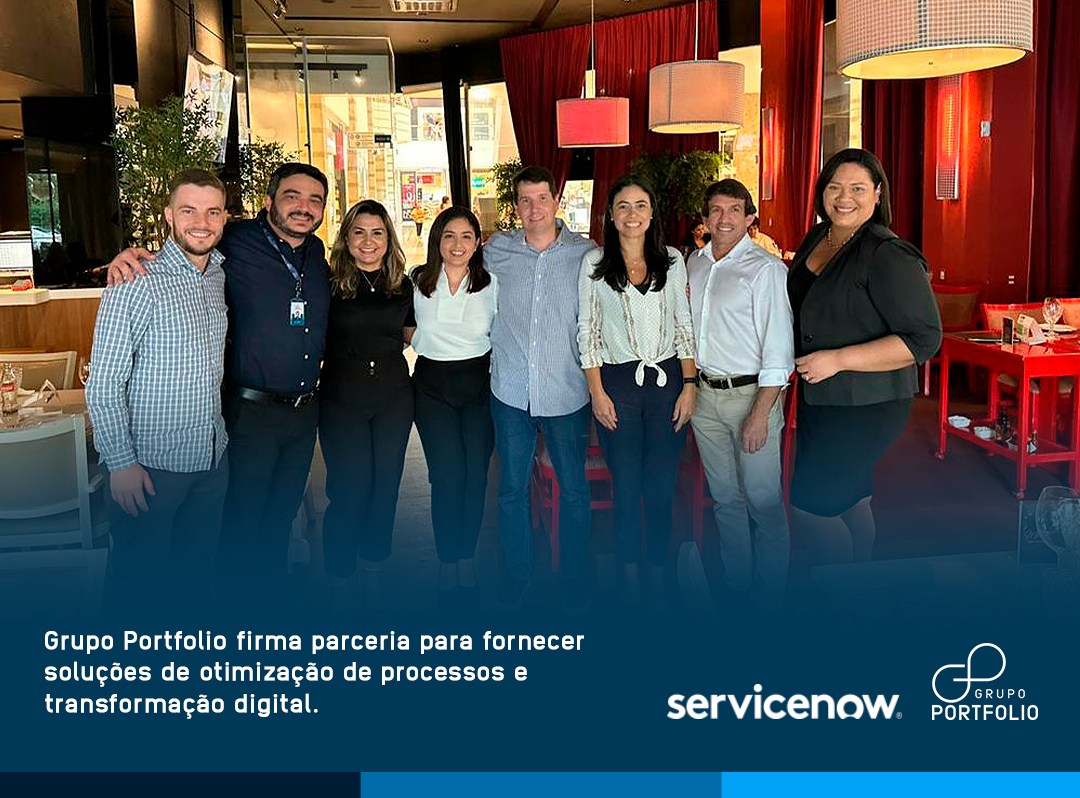 Grupo Portfolio firma parceria para fornecer soluções de otimização de processos e transformação digital